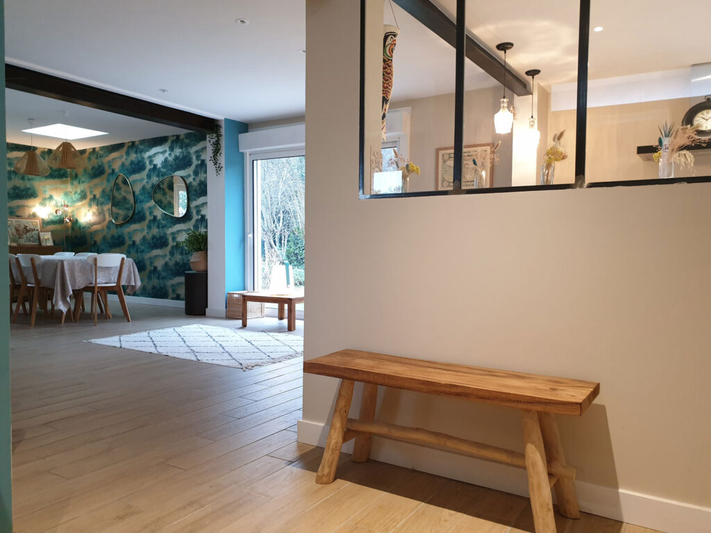 Esprit Showroom - Rénovation Maison Anglet 64 Pays Basque verrière